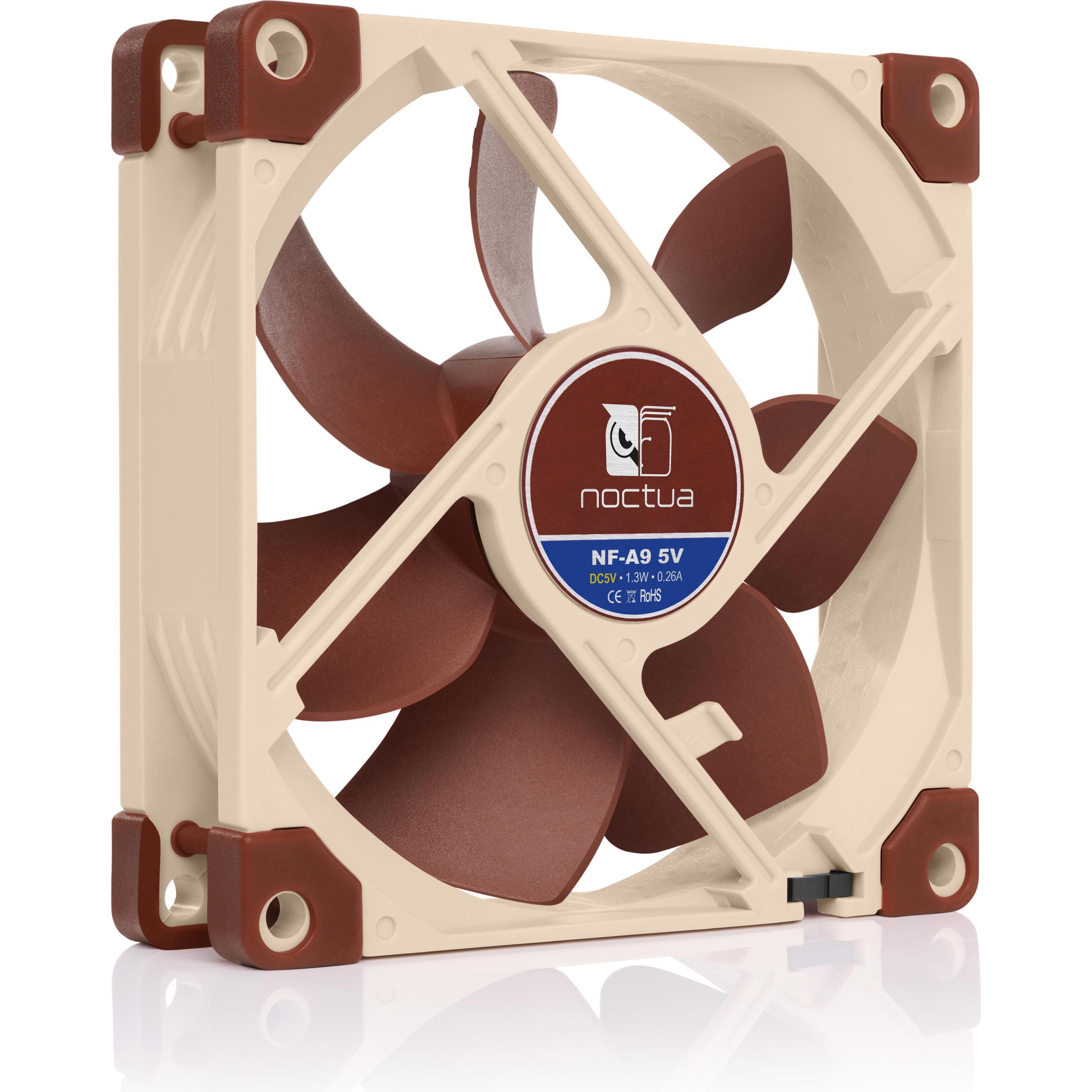 Thumbnail - Noctua NF-A9 Computergehäuse Ventilator (92 mm, 1 x), PC Lüfter, Braun, Beige
