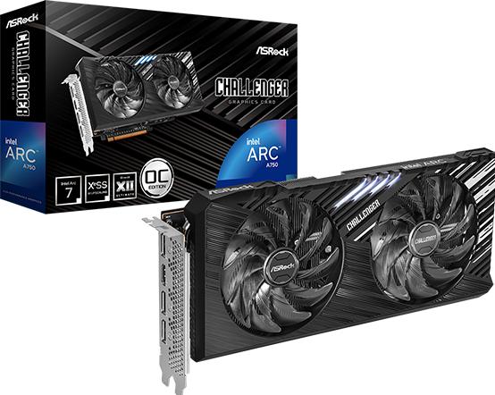 Image du produit AsRock Intel ARC A750 CL SE 8GO Intel VGA Card retail (8 Go)