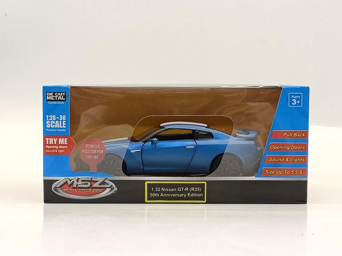MSZ Die-cast model Nissan GT-R R35 scale 1:32