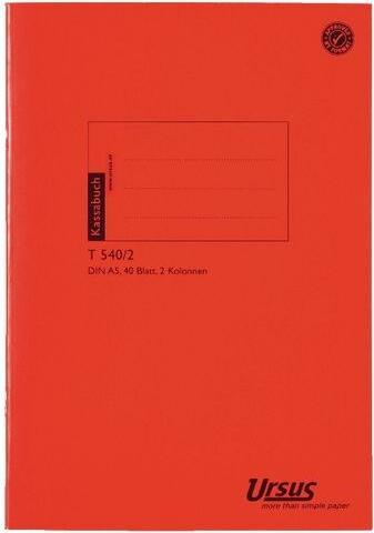 Actual product image Ursus Cash book A5 40 sheets (40x)
