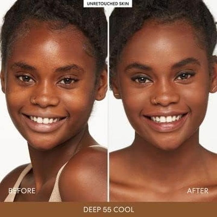 Immagine prodotto Bare Minerals bareMinerals BAREPRO 16Hr Skin-Perfecting Powder Foundation 10g Deep 55 Cool (55 Deep Cool)