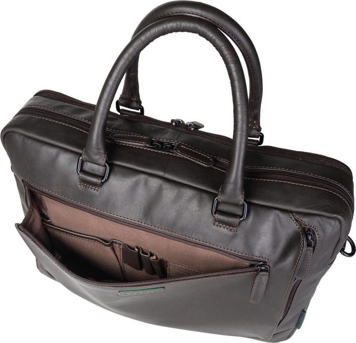 Actual product image Bugatti Clark briefcase leather 40 cm (17")