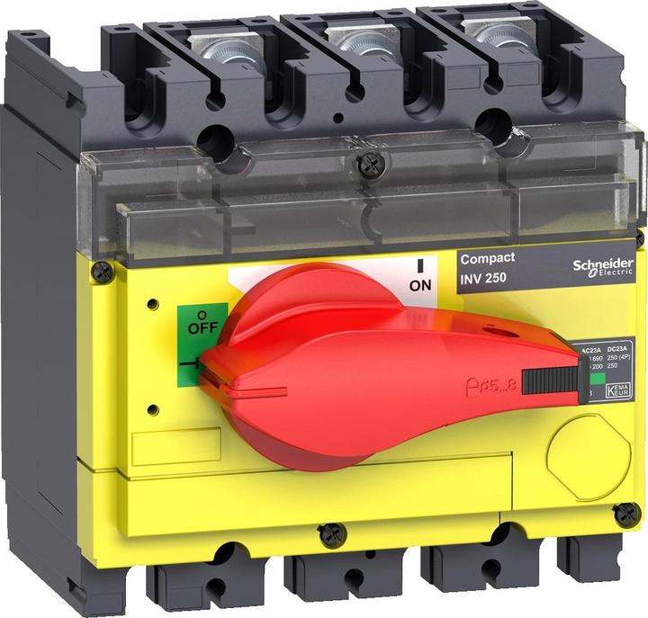Actual product image Schneider Electric Load disconnect. INV100, 3 P, 100A/690V 31180