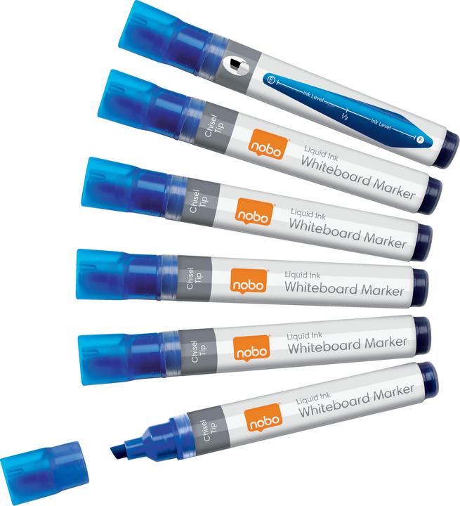 Nobo N-Marker Viscom 4mm 1915383 blau 10 Stück (10x)