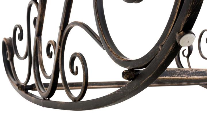 Actual product image CLP Set of 2 rocking chairs Smilla, bronze