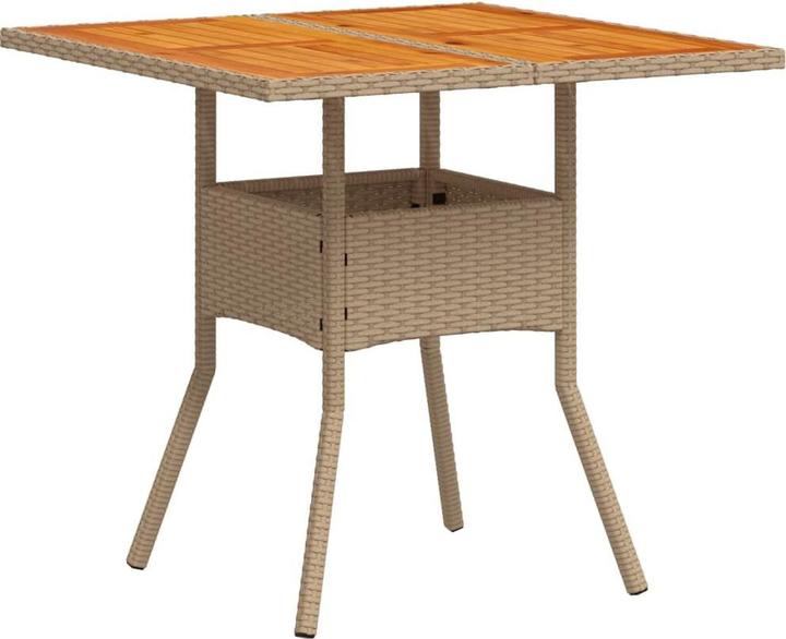 Produktbild vidaXL Gartentisch (80 x 80 x 75 cm)