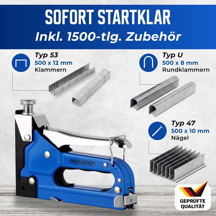 Actual product image Deuba Hand tacker