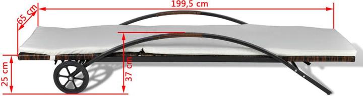 Produktbild vidaXL Hanno (199.50 cm)