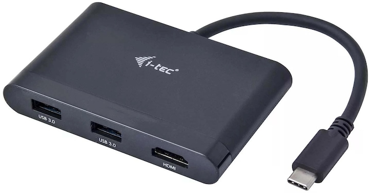 Produktbild i-tec USB C HDMI Travel Adapter PD/Data (USB-C, 4 Ports)