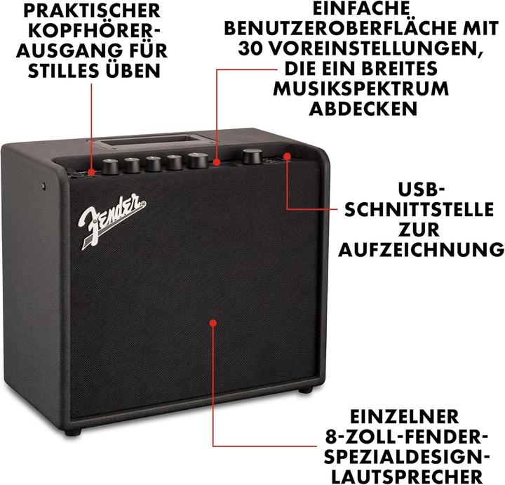 Produktbild Fender Mustang LT25 modeling gitaarversterker combo (Gitarre, 25 W)