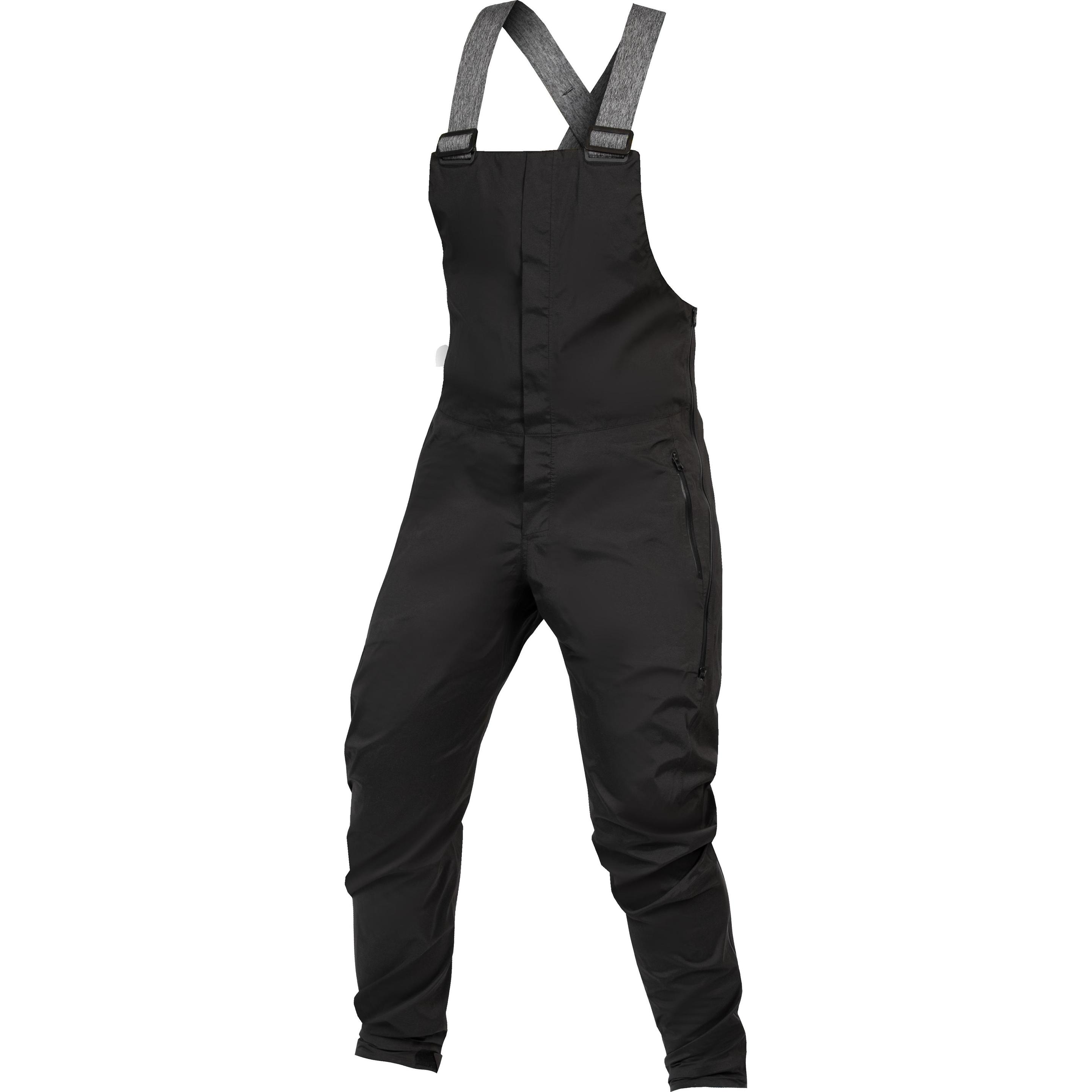 Endura, Damen, Velohosen, Wasserdichte MT500 Trägerhose für Damen (M), Schwarz, M