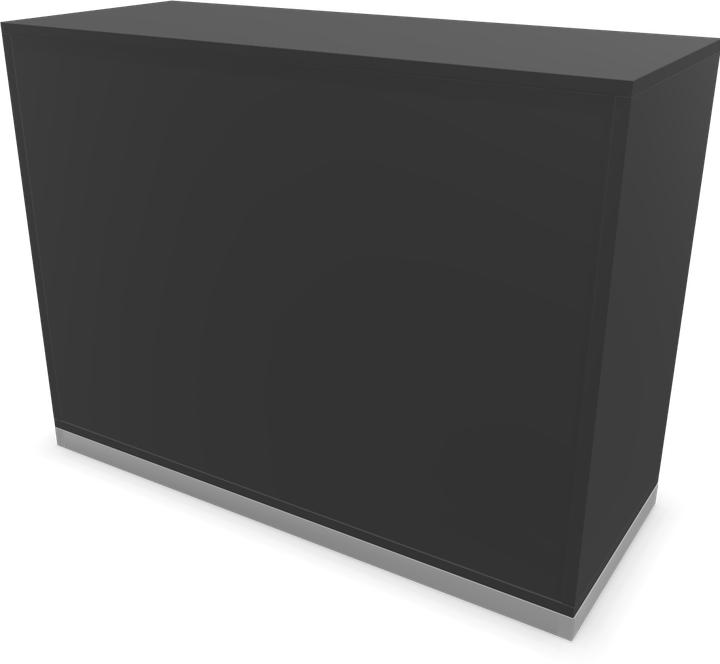 Actual product image Narbutas Choice sliding door cabinet (100 x 40 x 76 cm)