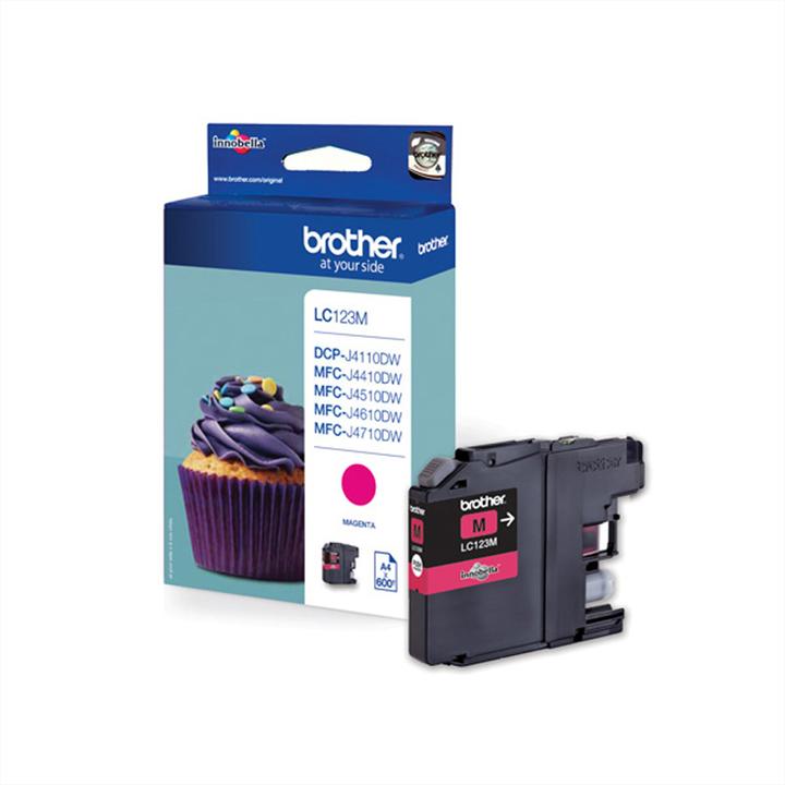 Actual product image Brother Lc-123m (M)
