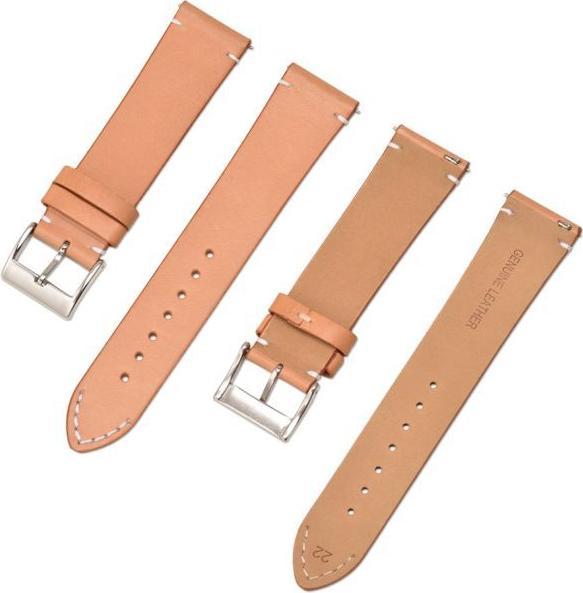 Immagine prodotto Mu Prime Bracciale di ricambio in vera pelle della serie Elegant (22 mm, Vera pelle, Ingranaggio S3 Classic, Gear S3 Frontier, Guarda 46mm, Galaxy Watch3 (45mm), Galaxy Watch 5 Pro, Galaxy Watch 5, Larghezza dello spigot 22 mm)