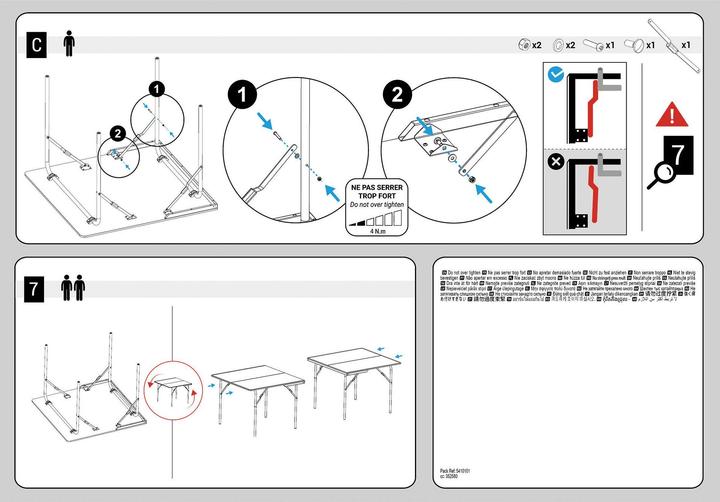 Image du produit Pongori Tischgeruest Ersatzteil