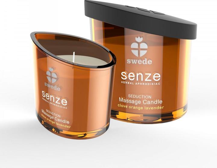 Produktbild Swede Senze Seduction Massage Candle Clove Orange Lavender (50 ml)