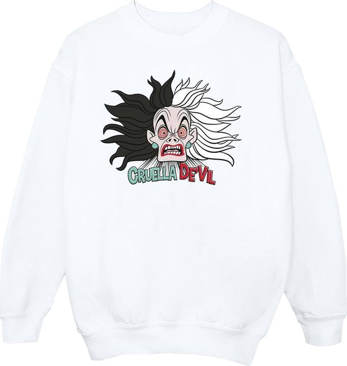 Image du produit Disney - Sweat VILLAINS CRAZY CRUELLA DE VIL - Femme (XXL)