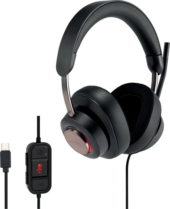 Kensington Headset H2000 PROVC USB-A/USB-C black (Cable, USB-C)
