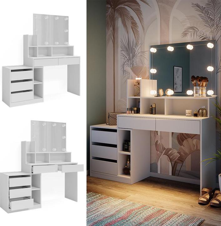 Image du produit Vicco Anja avec éclairage LED (139.80 x 40 x 115 cm)