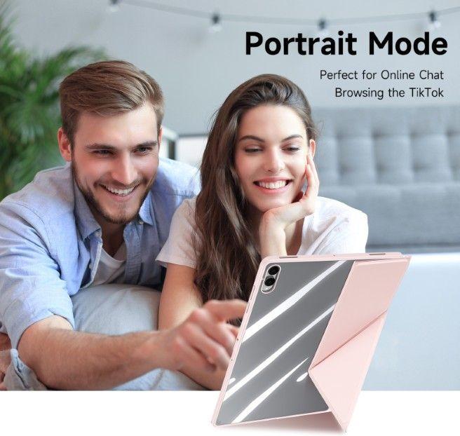 Image du produit Samsung Galaxy Tab S11 - Ducis Magi Series, aufstellbares Flip-Etui, Pink (Samsung Galaxy Tab S11 Ultra)