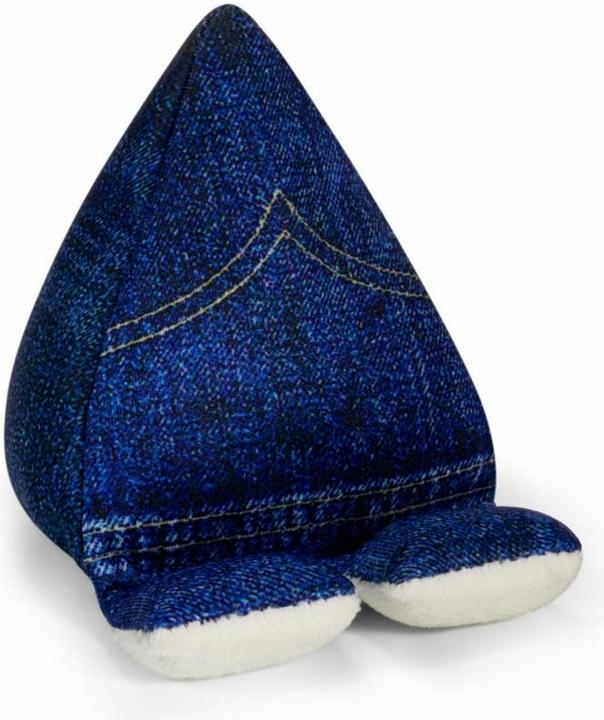 Immagine prodotto Bookchair Cuscino per cellulare Plusheez - jeans - supporto per smartphone, tablet ed e-reader