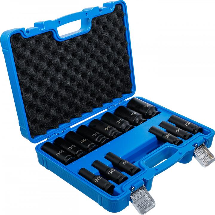 Image du produit BGS Impact Socket Set, Hexagon | 12.5 mm (1/2") Drive | 10 - 32 mm | 14 pcs. (1/2")