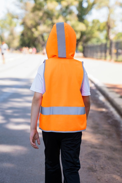Produktbild Korntex Kinderweste mit Hoodie (S)