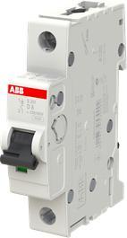 Actual product image ABB S201-D8 Automatic circuit breaker D-Char., 6 kA, 8 A, 1P