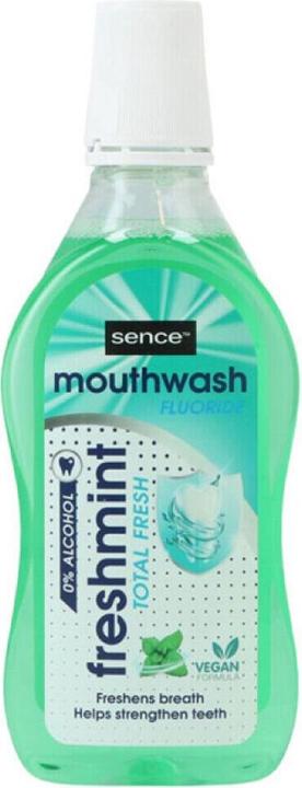 Immagine prodotto Sence Fresh Collutorio 500ml Menta Pulizia Alito Fresco Batteri Denti (500 ml, Collutorio)