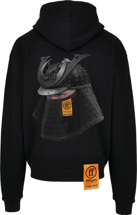 Produktbild Forgotten Faces Samurai Ultra Heavy Cotton Box Hoody black M (M)
