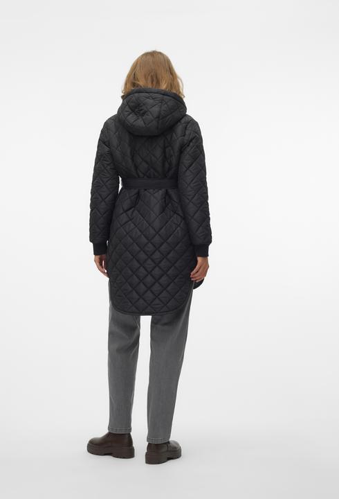 Produktbild Mamalicious Rundhals Gerippte Ärmelbündchen Steppjacke Jacke (L)
