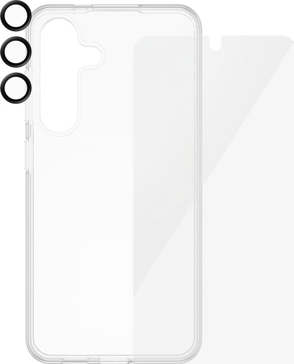 Actual product image Safe Edge to Edge Glass + Case (1 Piece, Samsung Galaxy S24)