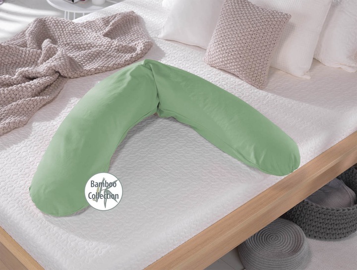 Produktbild Theraline Stillkissen "Das Original" mit Polyester Hohlfaser Füllung inkl. Bezug 190 cm (190 cm)