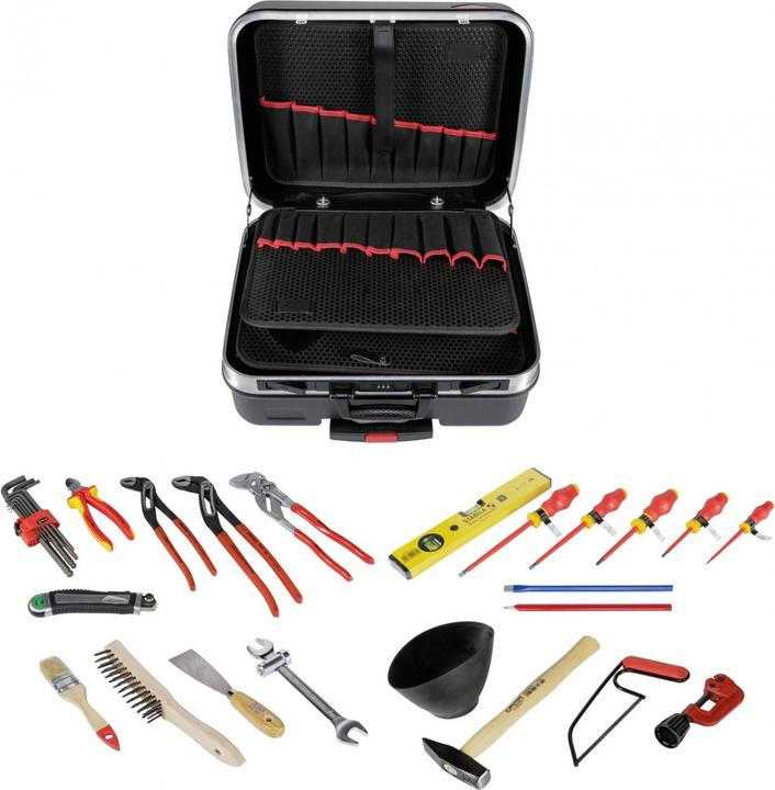 Productafbeelding Knipex Gereedschapskist "BIG Basic Move" Sanitair 00 21 06 HK S (31 onderdelen)