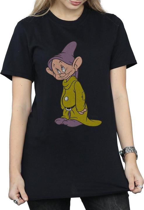 Immagine prodotto Snow White Maglietta Boyfriend in cotone Dopey donna/donna (XL)
