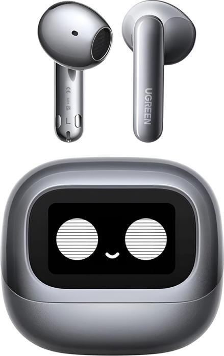 Actual product image Ugreen Słuchawki Słuchawki douszne TWS WS216 LightBuds Magic (czarne) (Wireless)