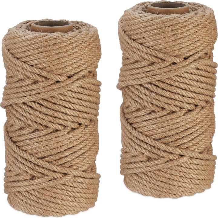 Produktbild Relaxdays 2x Juteschnur (50 m)