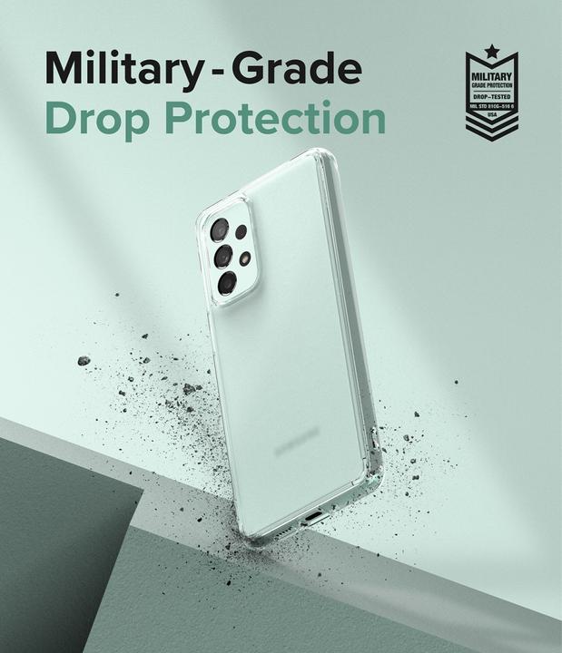 Image du produit Ringke Fusion Matte tpu case with transparent Samsung Galaxy A73 gel frame (Samsung Galaxy A73 5G)