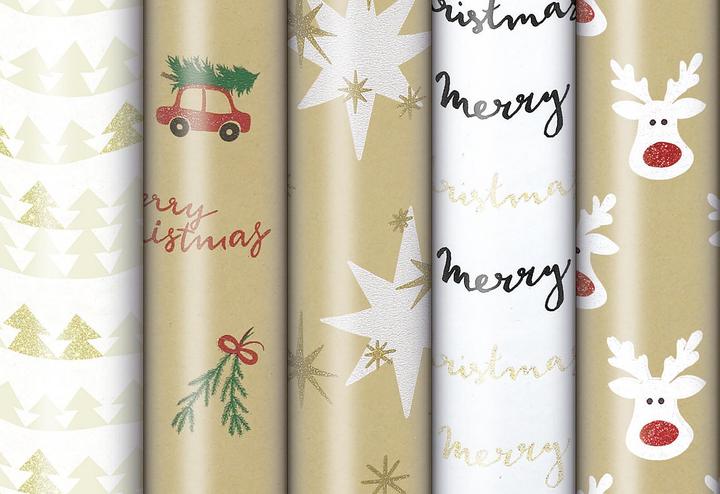 Actual product image Zoewie Christmas Gift Paper Rolls 'Simply the Best (1x)