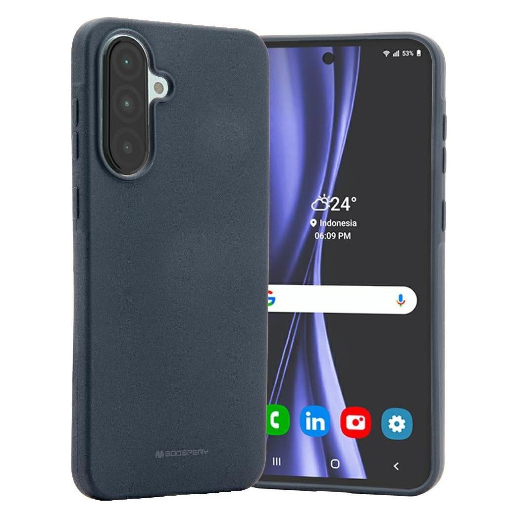 Mercury Blu Etui Soft A56 A566 Granatowy/Midnight E (Samsung Galaxy A56), Cover Smartphone,
