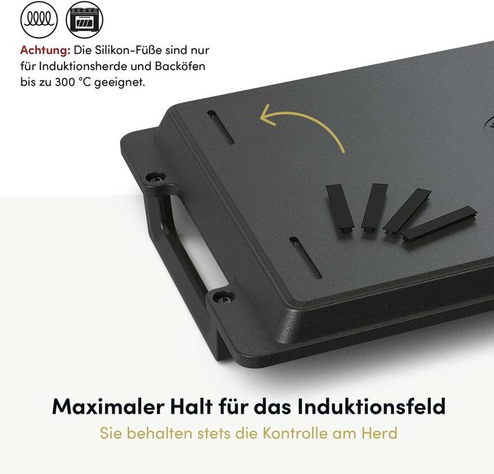 Produktbild Hoffmann Teppanyaki Grillplatte mit Seitengriffen
