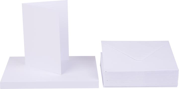 Actual product image Craft UK Limited XXL double cards with envelopes "DIN A6", 50 pieces (50 pcs.)