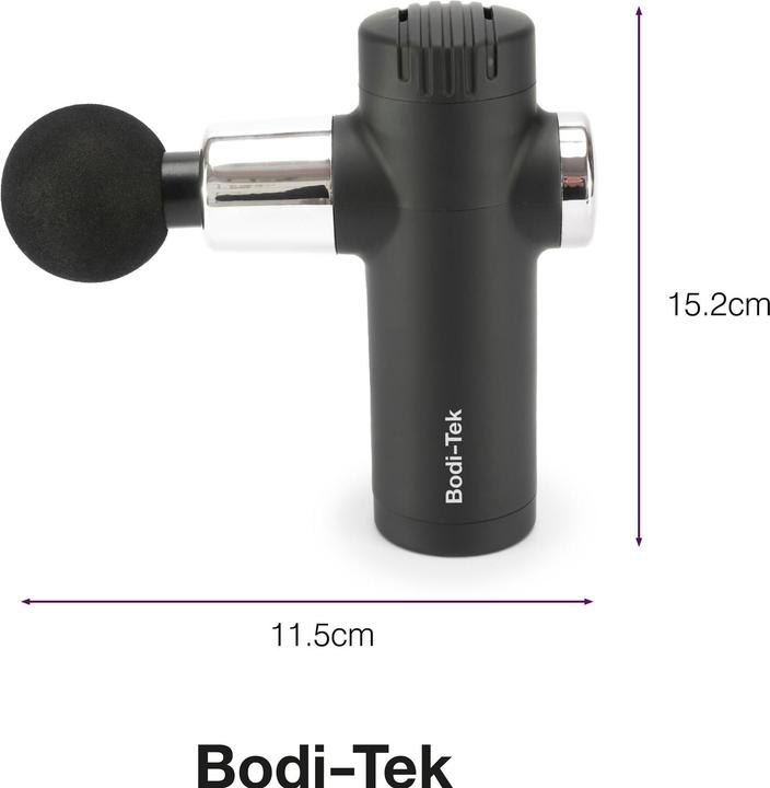 Produktbild Bodi-Tek Massage Pistole Mini Deep Tissue (4 Stufen, 120 min)