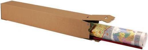 Image du produit Transpak Carton 1 cannelure Quattropack Premium dimensions 105x105x610mm A1 qualité 1.30 B marron fond (10 x)