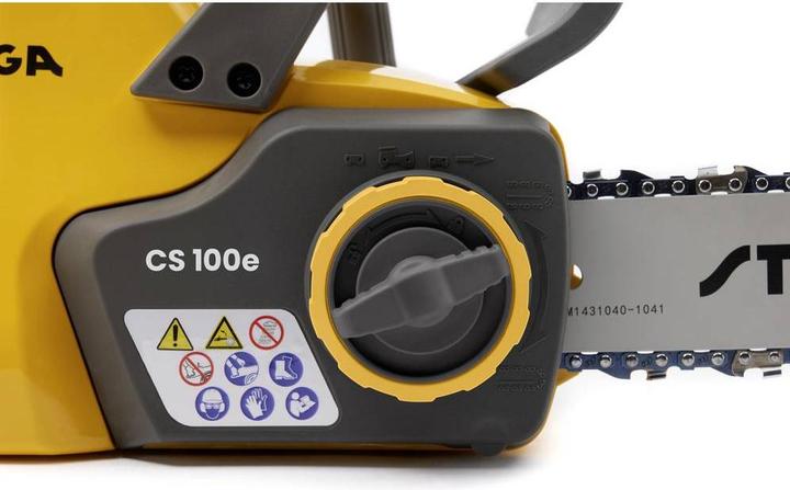 Actual product image Stiga CS 100e Battery chain saw incl. battery, incl. charger Bar length 250mm (Battery chain saw)