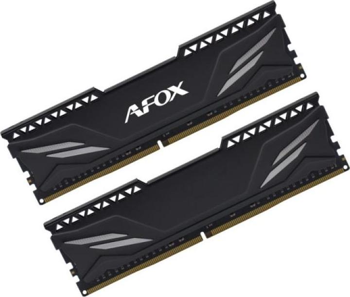 AFOX GAMING DDR4 2X16GB 3200MHZ CL16 RANK1 XMP2 BLACK (2 x 16GB, 3200 MHz, DDR4-RAM, DIMM)