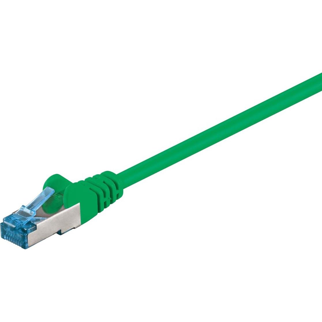 Goobay Netzwerkkabel (S/FTP, CAT6a, 0.25 m), Netzwerkkabel
