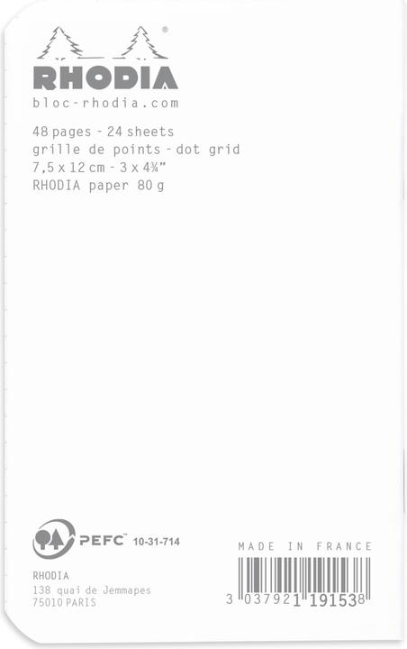 Immagine prodotto Rhodia Quaderni/Notebook Classic (B3, Quadretti)