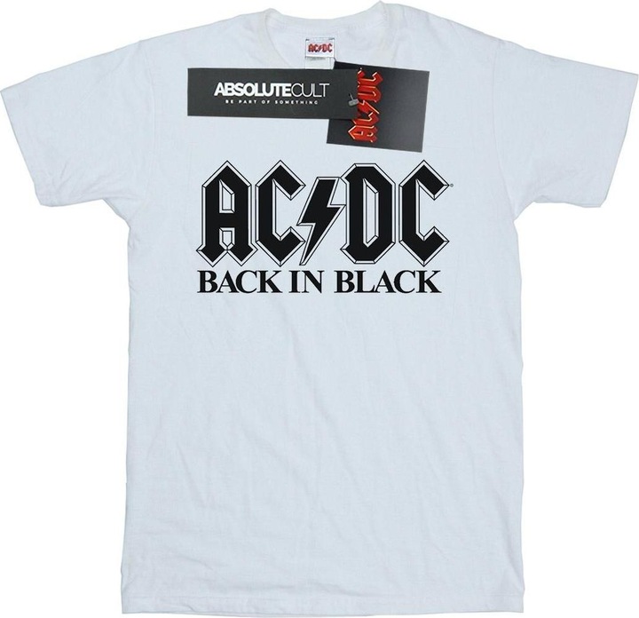 Produktbild AC/DC Back in Black Logo TShirt (S)