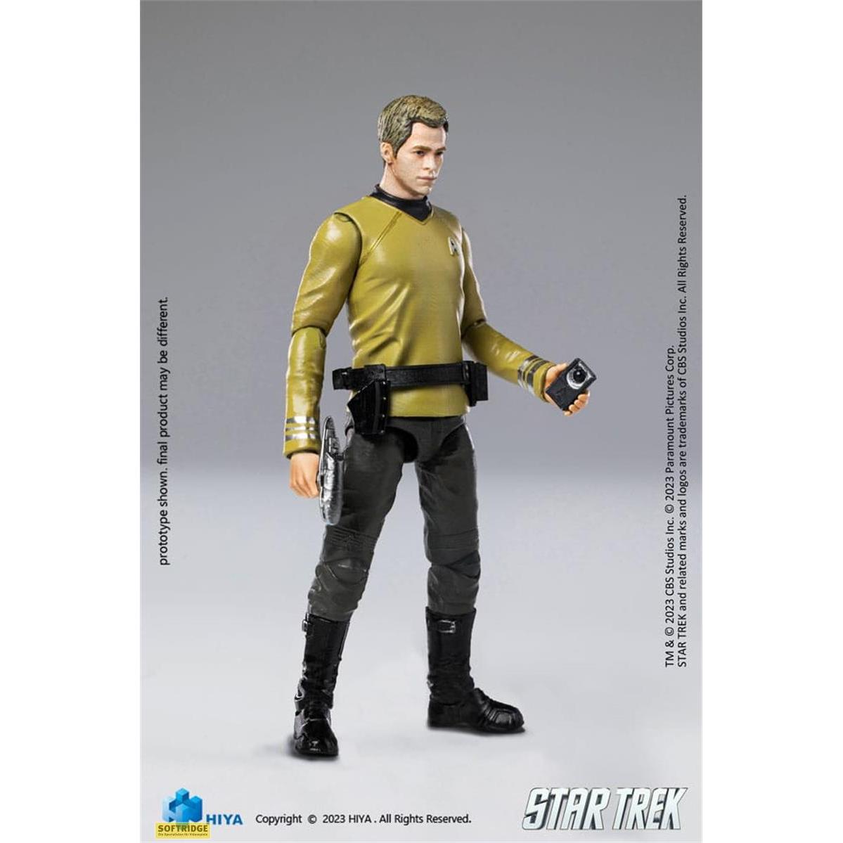 Hiya Toys Star Trek figurine 1/18 Exquisite Mini Star Trek 2009 Kirk 10 cm